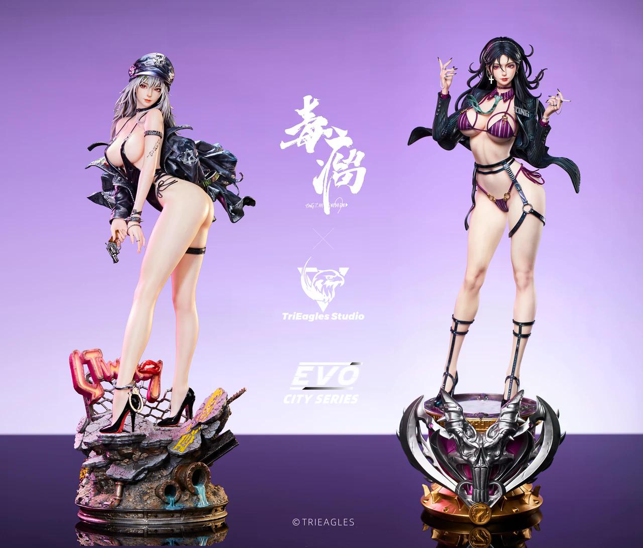 EVO City Series - Suit Thug Ting | 1:4 Resin Statue | by TesEagles Studio