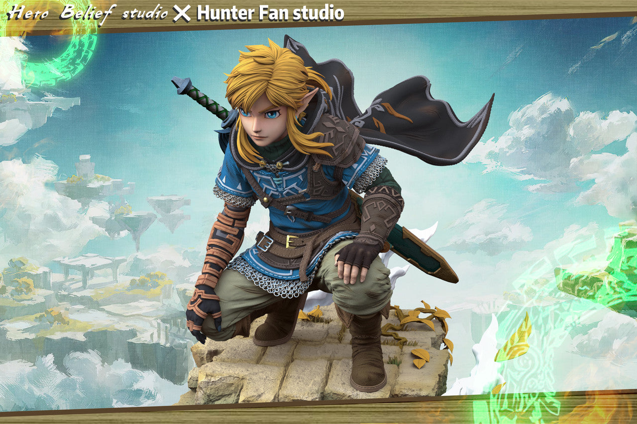 Legend of Zelda - Link | 1:4 Resin Statue | von Hero Belief x Hunter Fan Studios