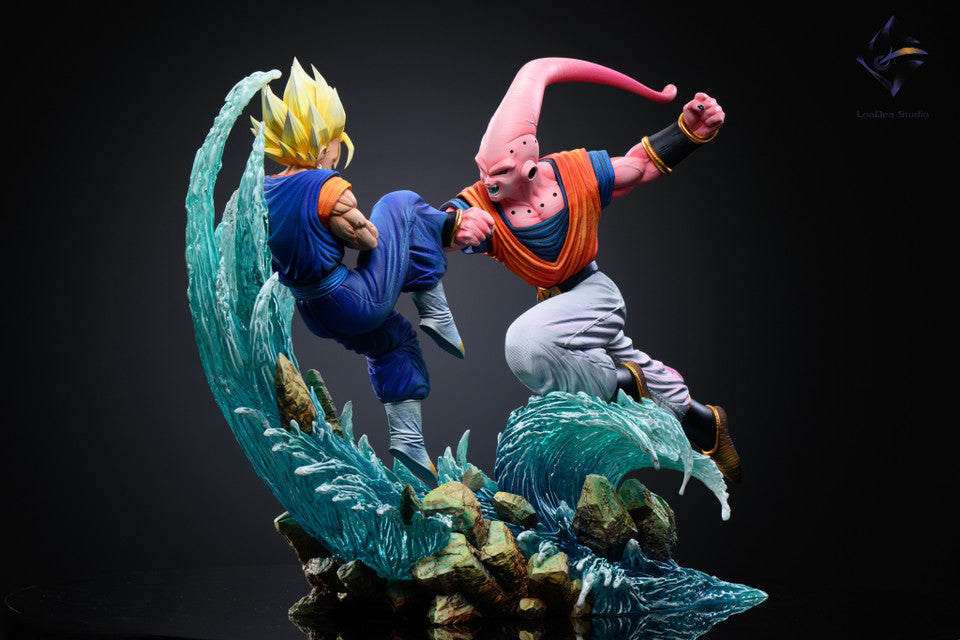 Dragon Ball Z - Vegetto vs Buu | 1:6 Resin Statue | by LoaDen Studio