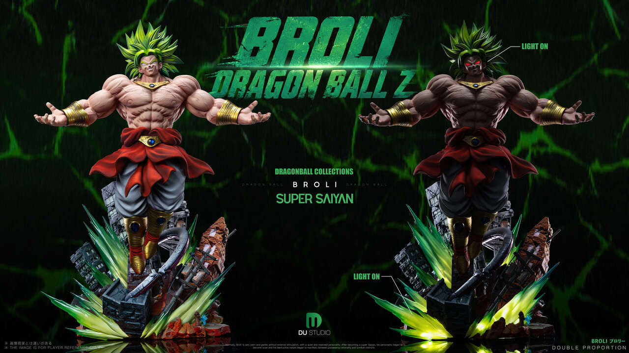 Dragon Ball - Super Saiyan Broly | 1:8/1:6/1:4 Resin Statue | by Du Studio