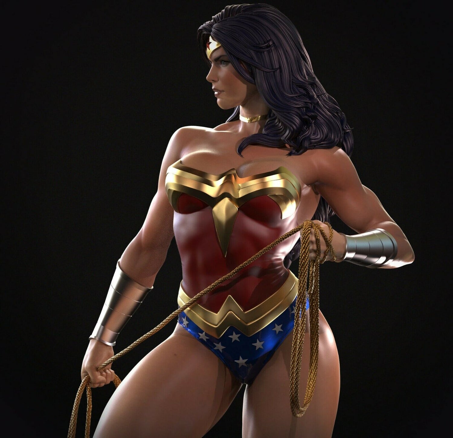 DC Comic - Wonder Woman (Femme Fatale) | 1:4 Resin Statue | von MFA Collectibles