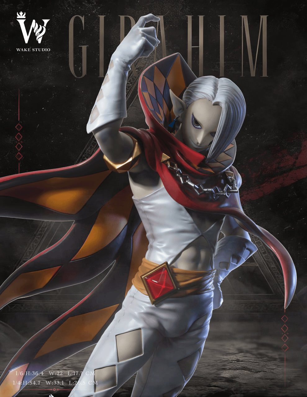 Legend of Zelda - Ghirahim | 1:6/1:4 Resin Statue | by Wake Studio