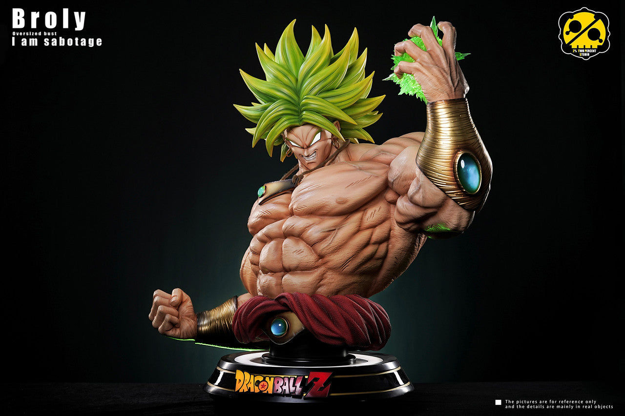 Dragon Ball - Broly | 1:1 Resin Bust | von 2% Studio