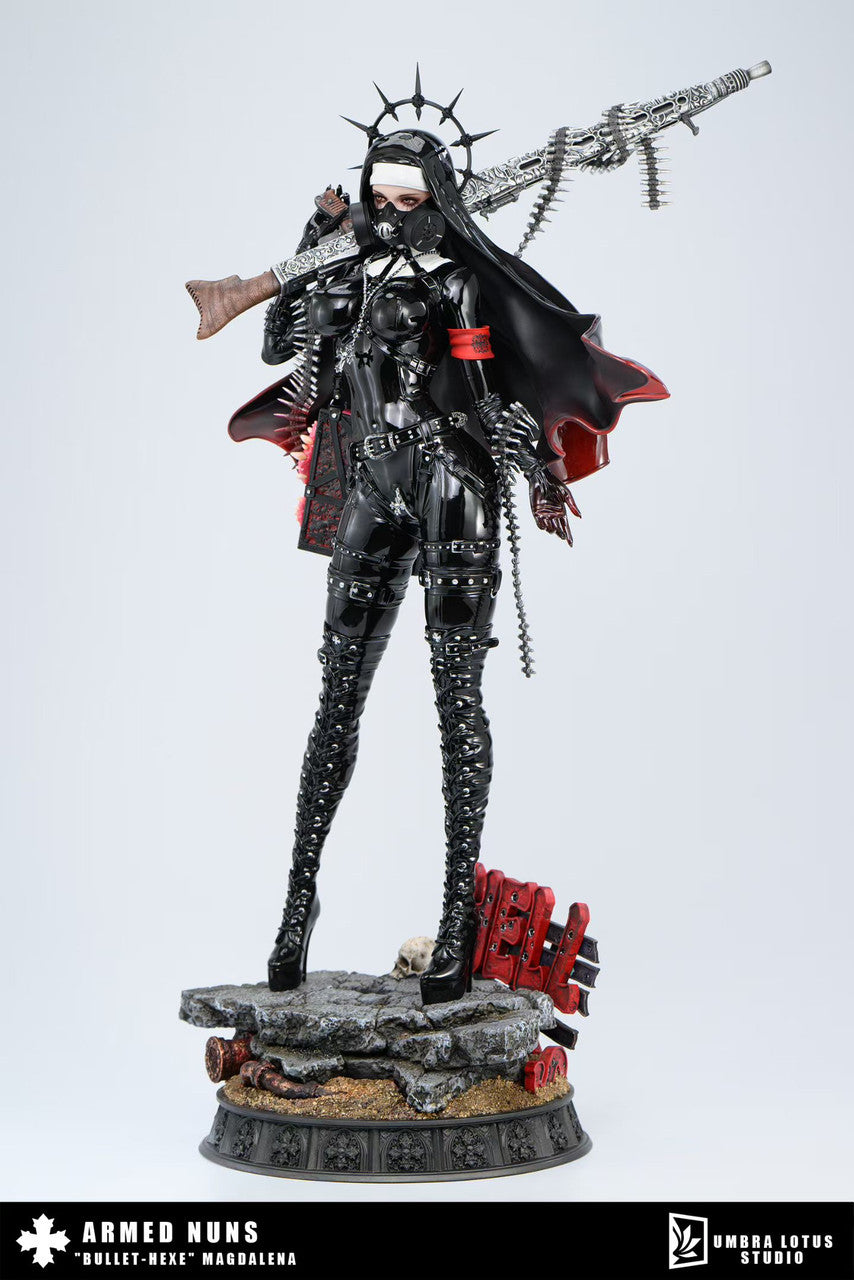 Armed Nuns Magdalena | 1:4 Resin Statue | by Umbra Lotus Studio