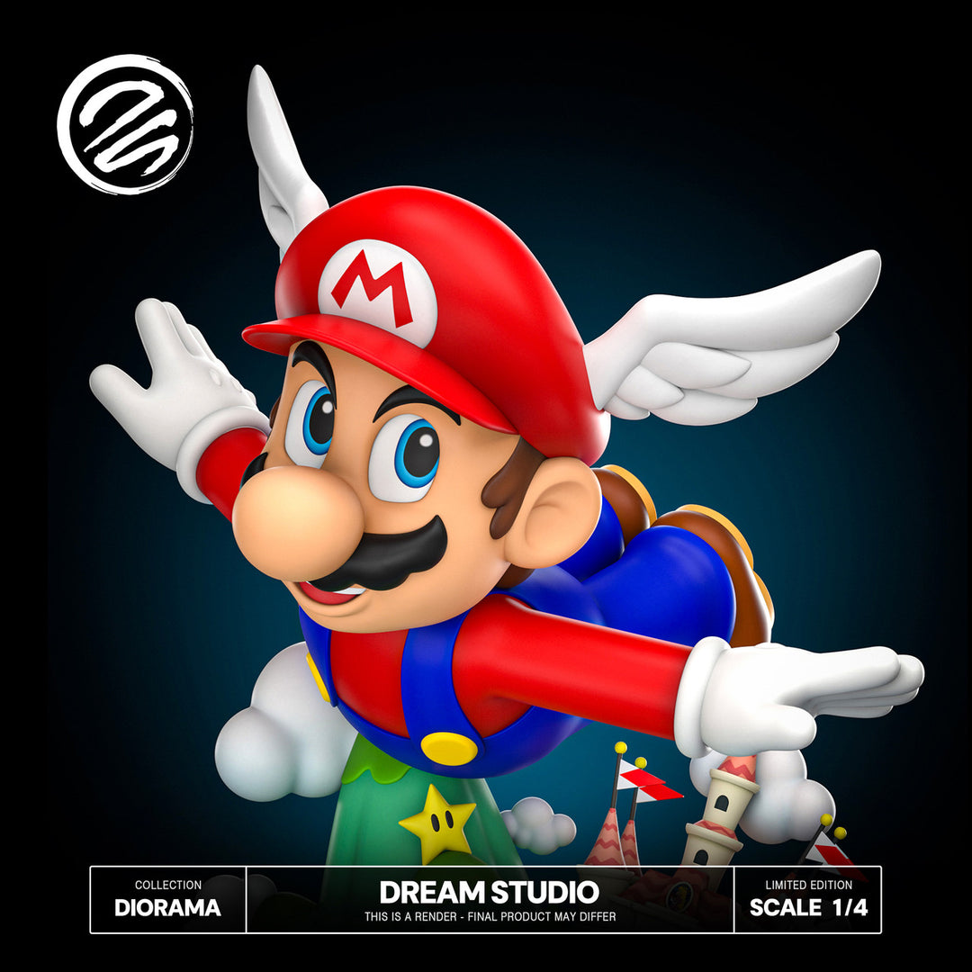Super Mario - Super Mario 64 | 1:4 Resin Statue | by Dream Studio ...