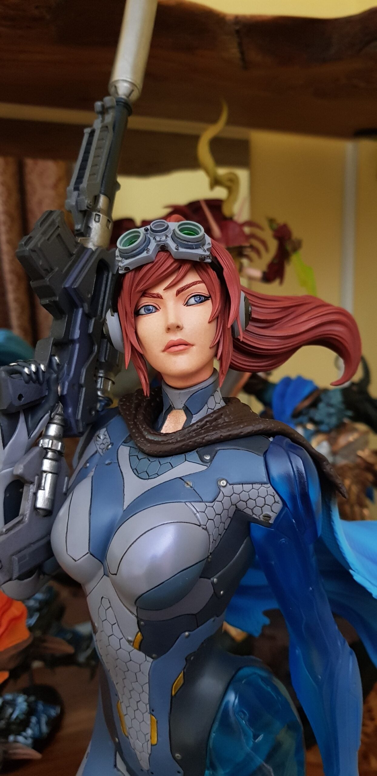 Starcraft - Sarah Kerrigan (als Ghost) | 1:4 Resin Statue | von Windseeker Studios