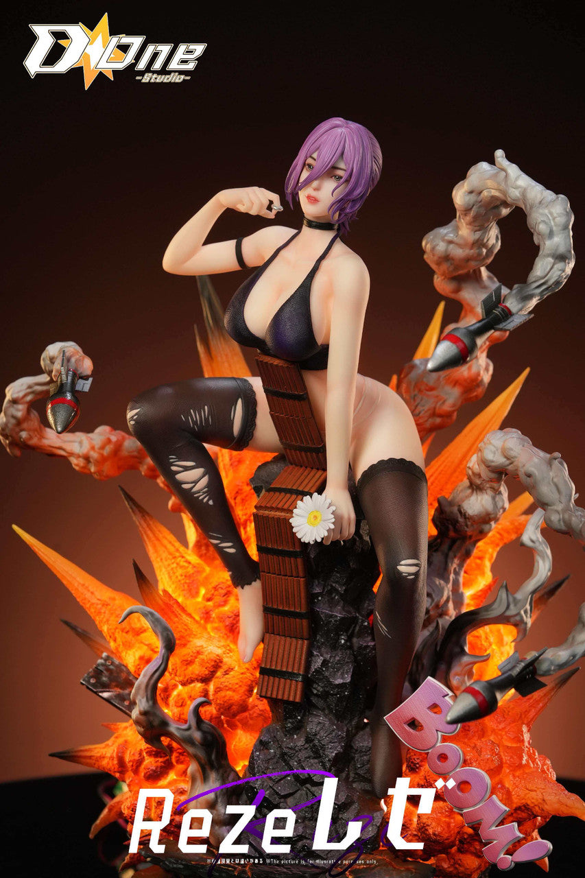Chainsaw Man - Reze | Resin Statue | by D one Studio