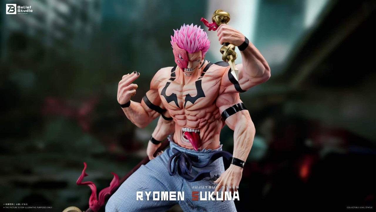 Jujutsu Kaisen - Ryomen Sukuna | 1:6 Resin Statue | by Belief Studio