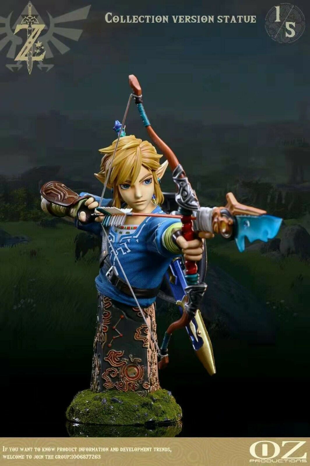 Legend of Zelda - Link | 1:5 Resin Statue | von OZ Productions Studio