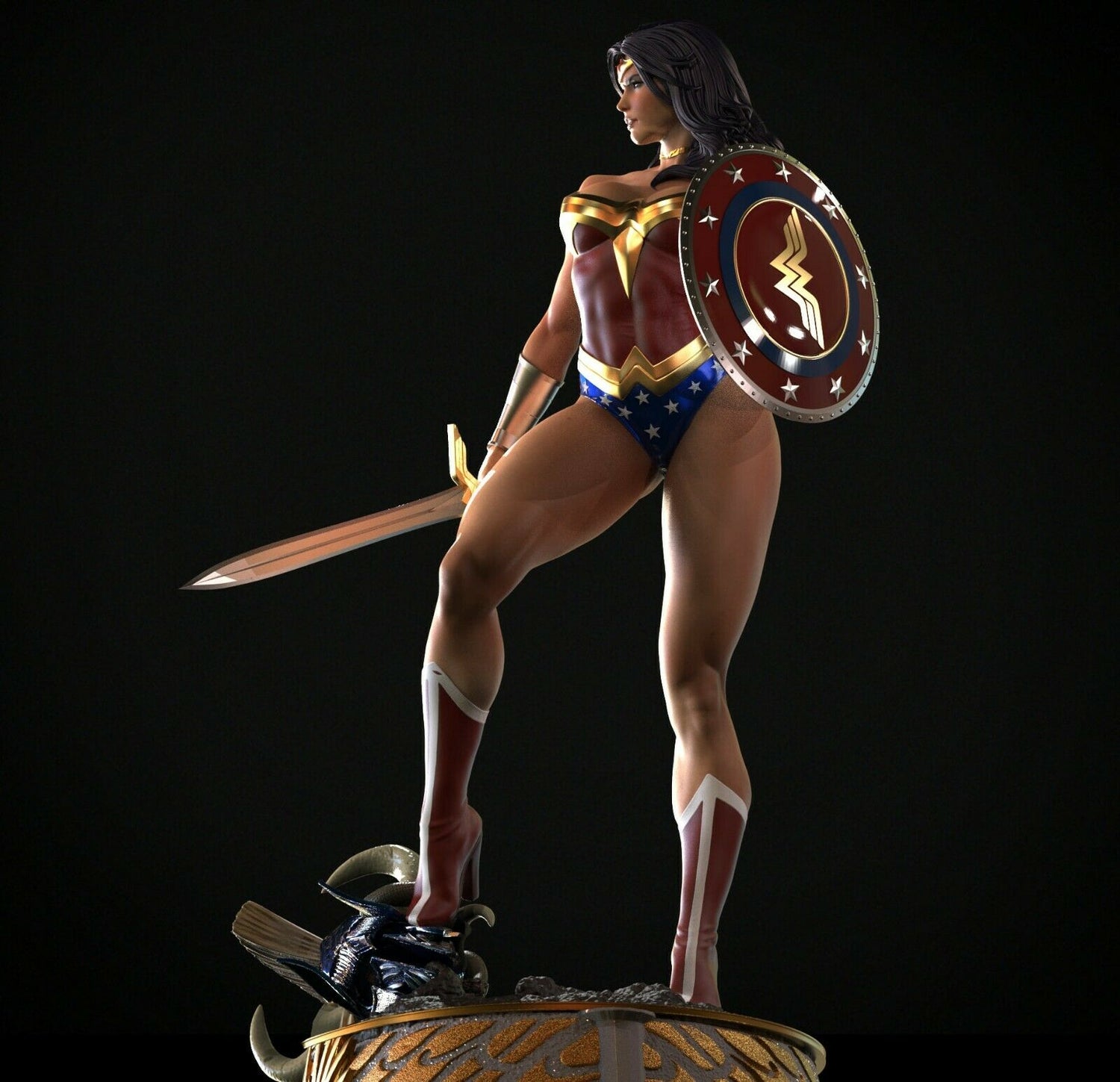 DC Comic - Wonder Woman (Femme Fatale) | 1:4 Resin Statue | von MFA Collectibles
