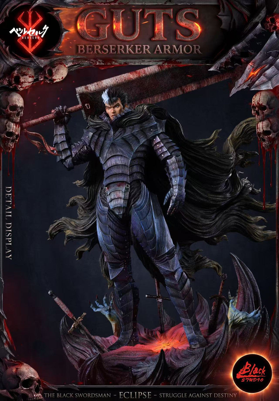 Berserk - Berserk Guts | 1:6/1:3 Resin Statue | by Black Studio