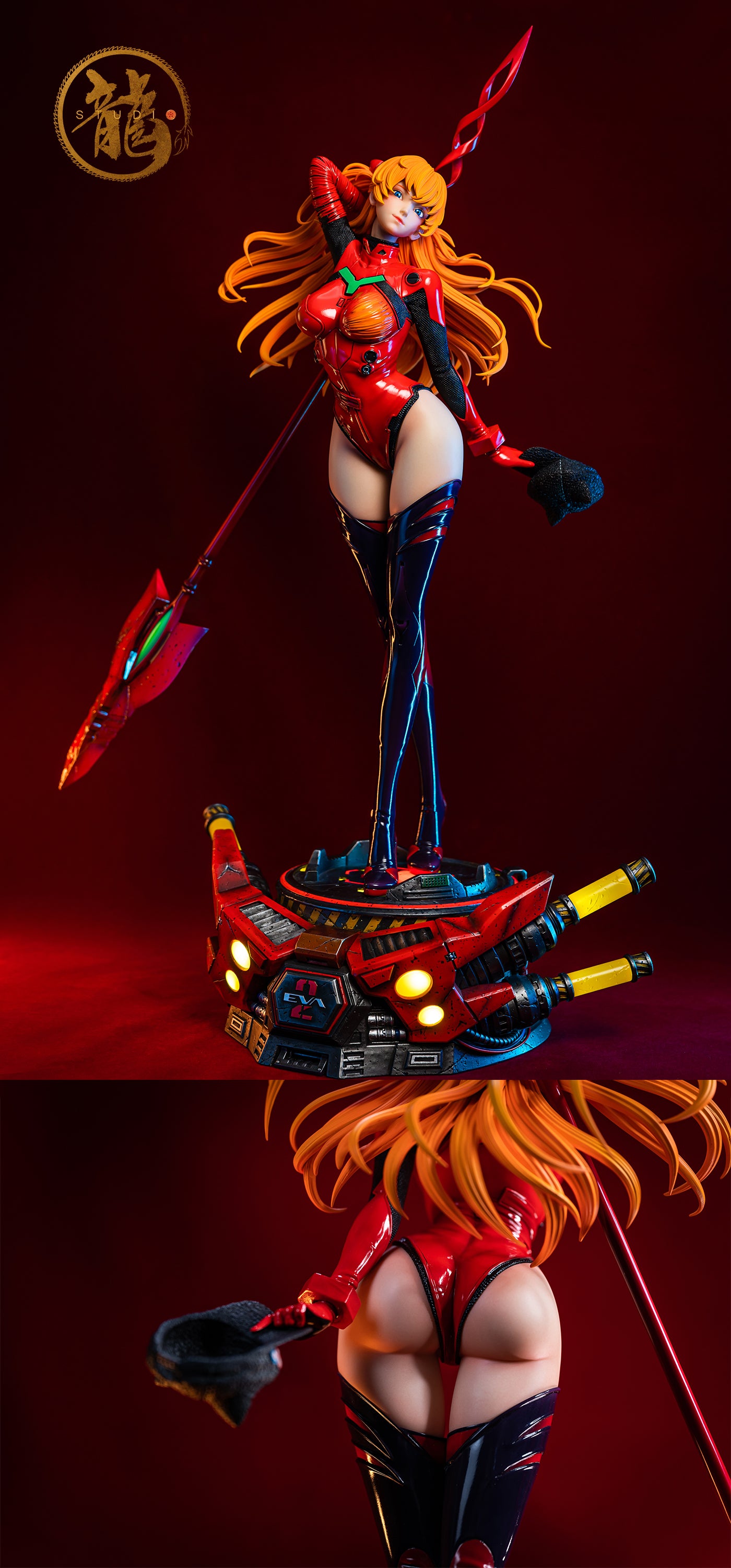 Neo Genesis Evangelion - Asuka Langley | 1:4 Resin Statue | von Dragon Studio