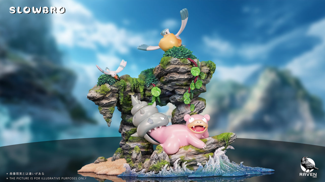 Pokemon - Slowpoke 2.0 | 1:6 Resin Statue | by Raven Studio