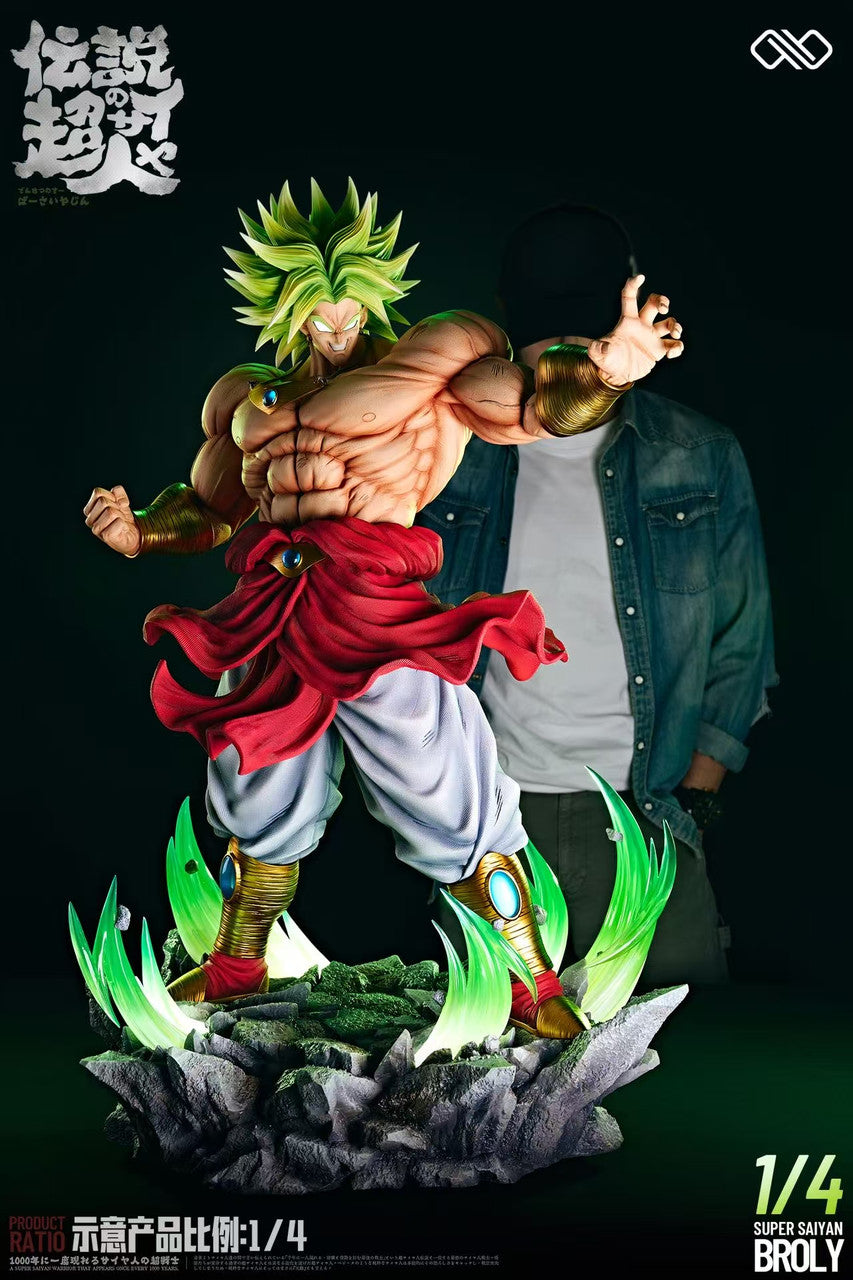 ☆EX版 1/4 ブロリー infinite studio スタチュー Dragon Ball - Broly | 1:2/1:4/1:6 Resin Statue | by Infinite