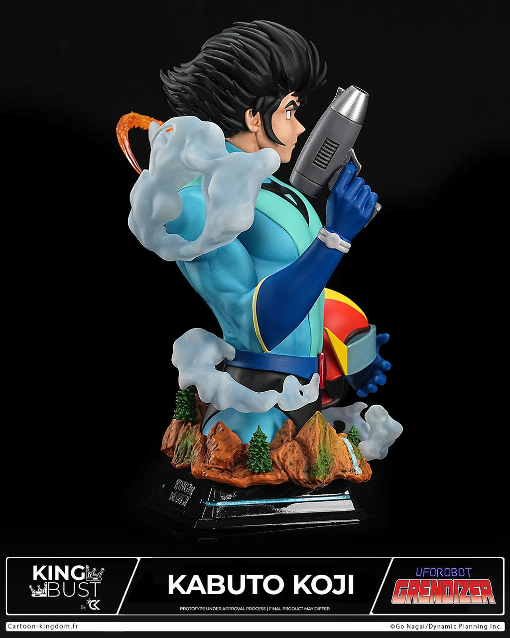 UFO Robot Grendizer - Kabuto Koji Bust | 1:4 Resin Statue | by Cartoon Kingdom Studio
