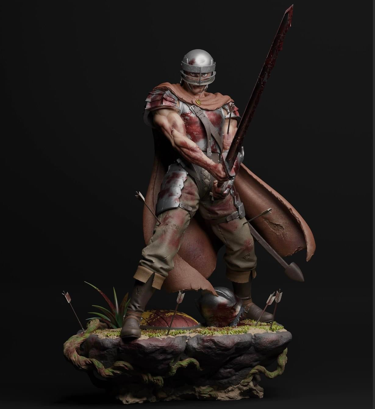 Berserk – Guts & Casca | 1:4 Resin Statue | von Player 1 Studio