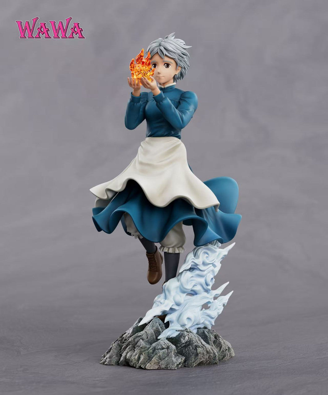 Howl’s Moving Castle - Sophie & Calcifer | Resin Statue | by WAWA Studio