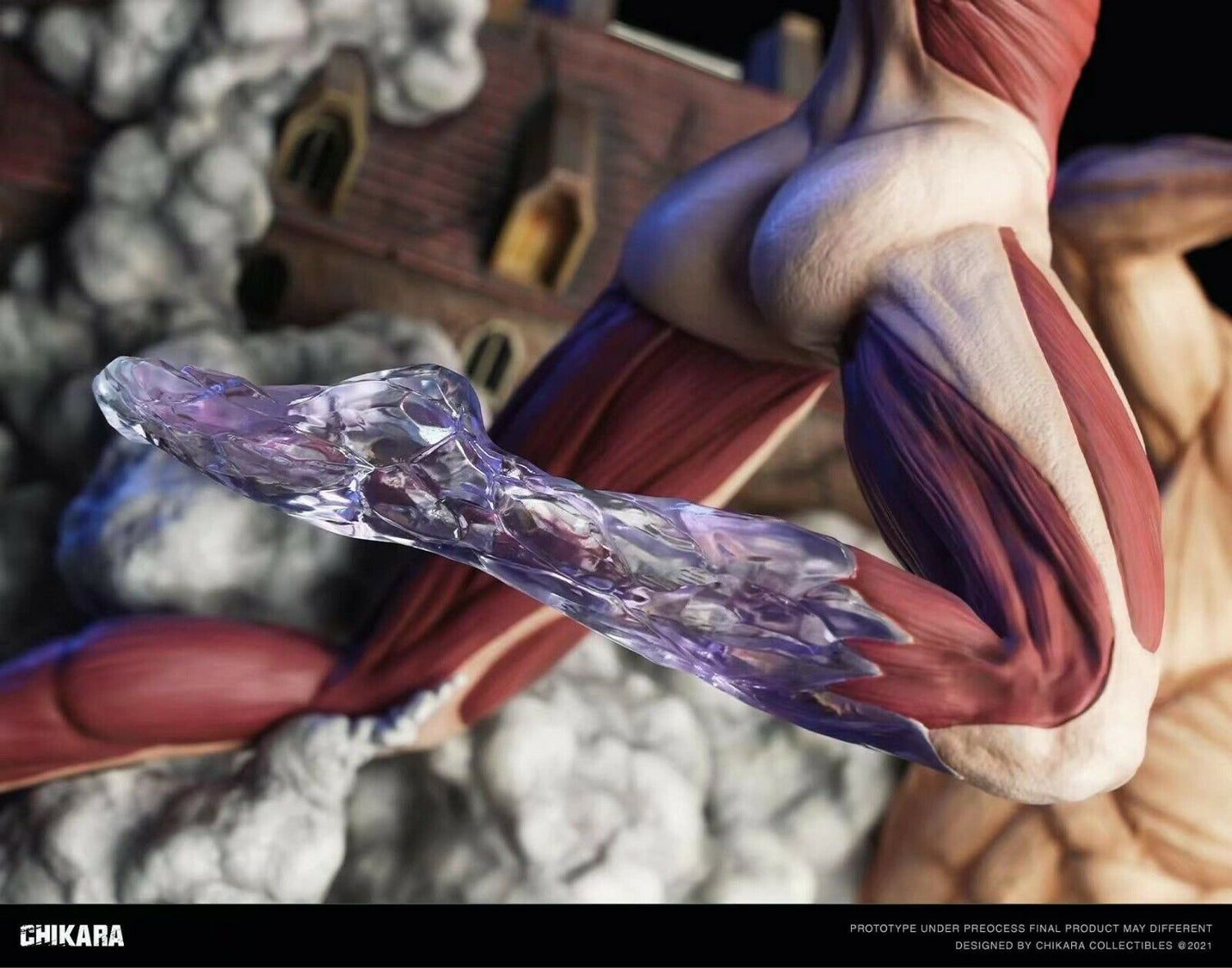 Attack on Titan - Female Titan vs. Eren | Resin Statue | von Chikara Studio