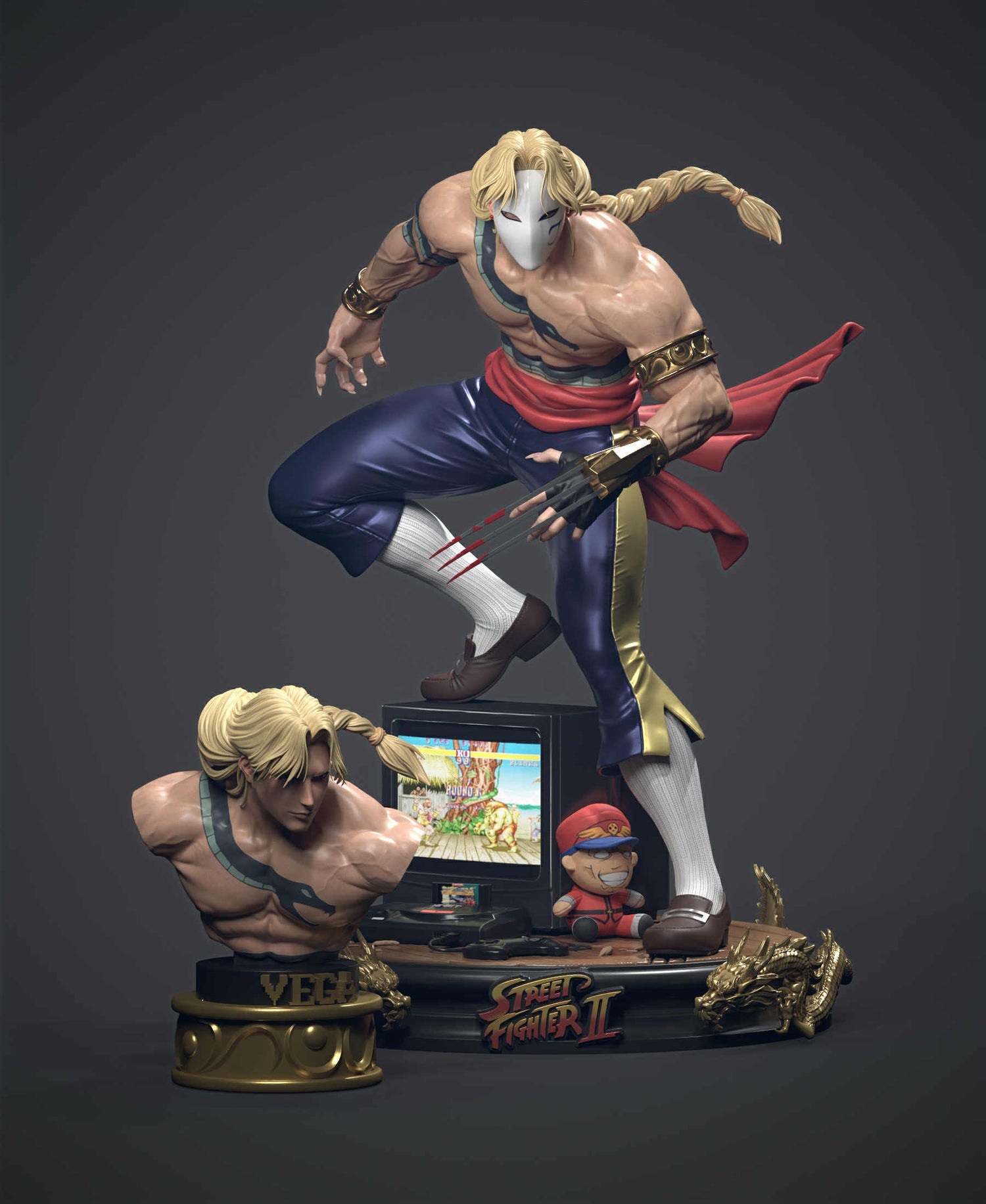 Street Fighter - Vega | 1:4 Resin Statue | by Epic Creations