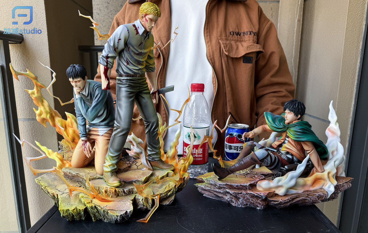 Attack on Titan - Reiner Braun & Bertholdt Hoover & Eren Jaeger