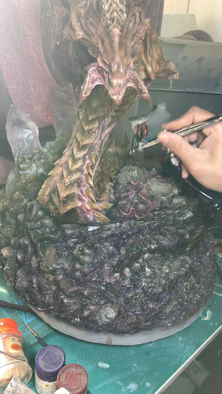 Starcraft - Zeratul vs Hydralisk | 1:4 Resin Statue | von Toys Evolution Studio