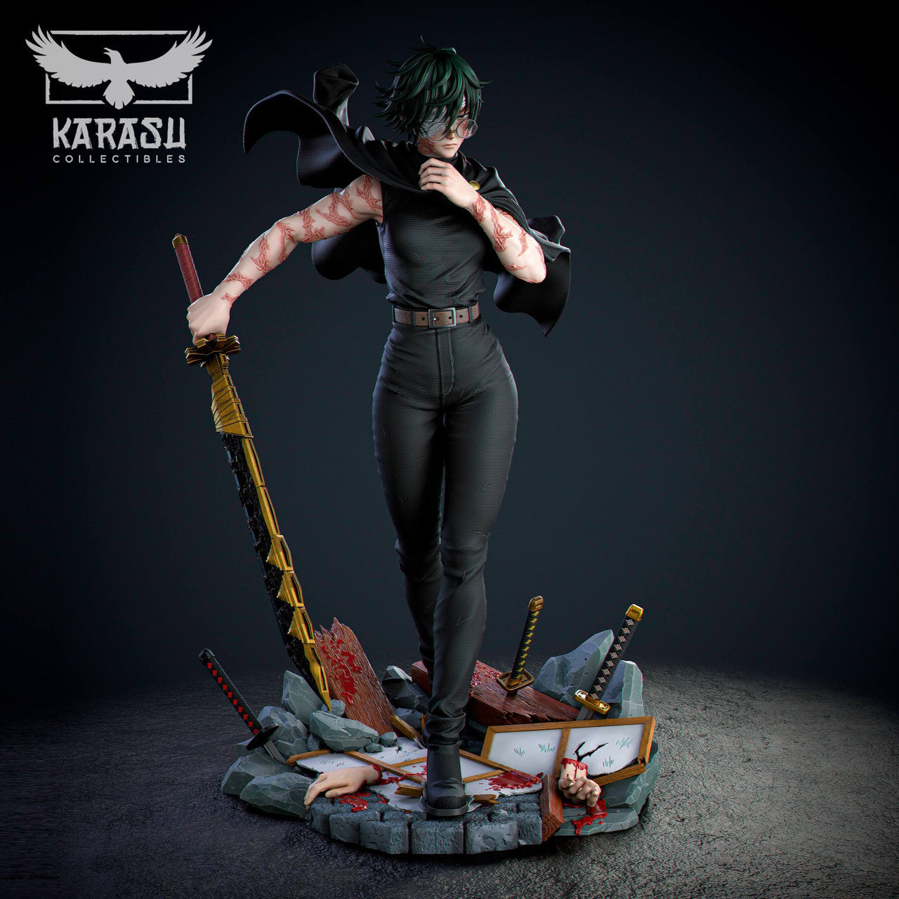 Jujutsu Kaisen - Maki Zenin | 1:6 Resin Statue | by Karasu