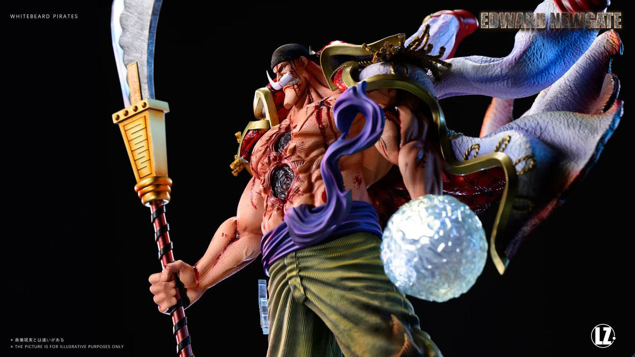 One Piece - POP WhiteBeard Edward Newgate | Resin Statue | by LZ Studio