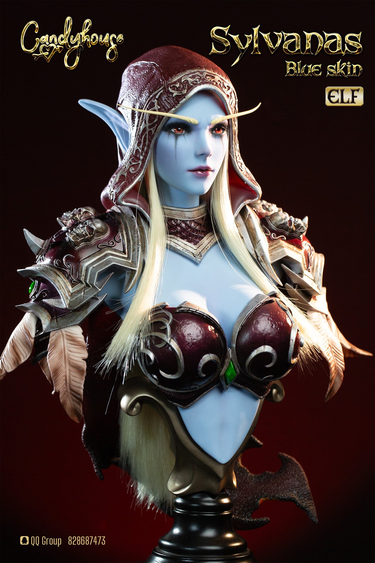 World of Warcraft - Sylvanas Windrunner | 1:3 Resin Bust | von Candyhouse Studio