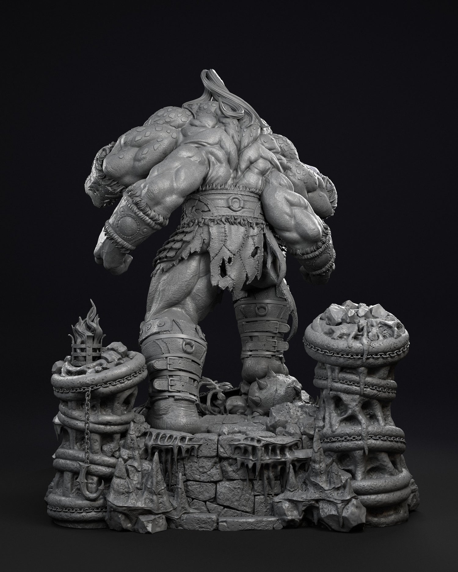 Mortal Kombat - Goro | Resin Statue | by Epic Creations