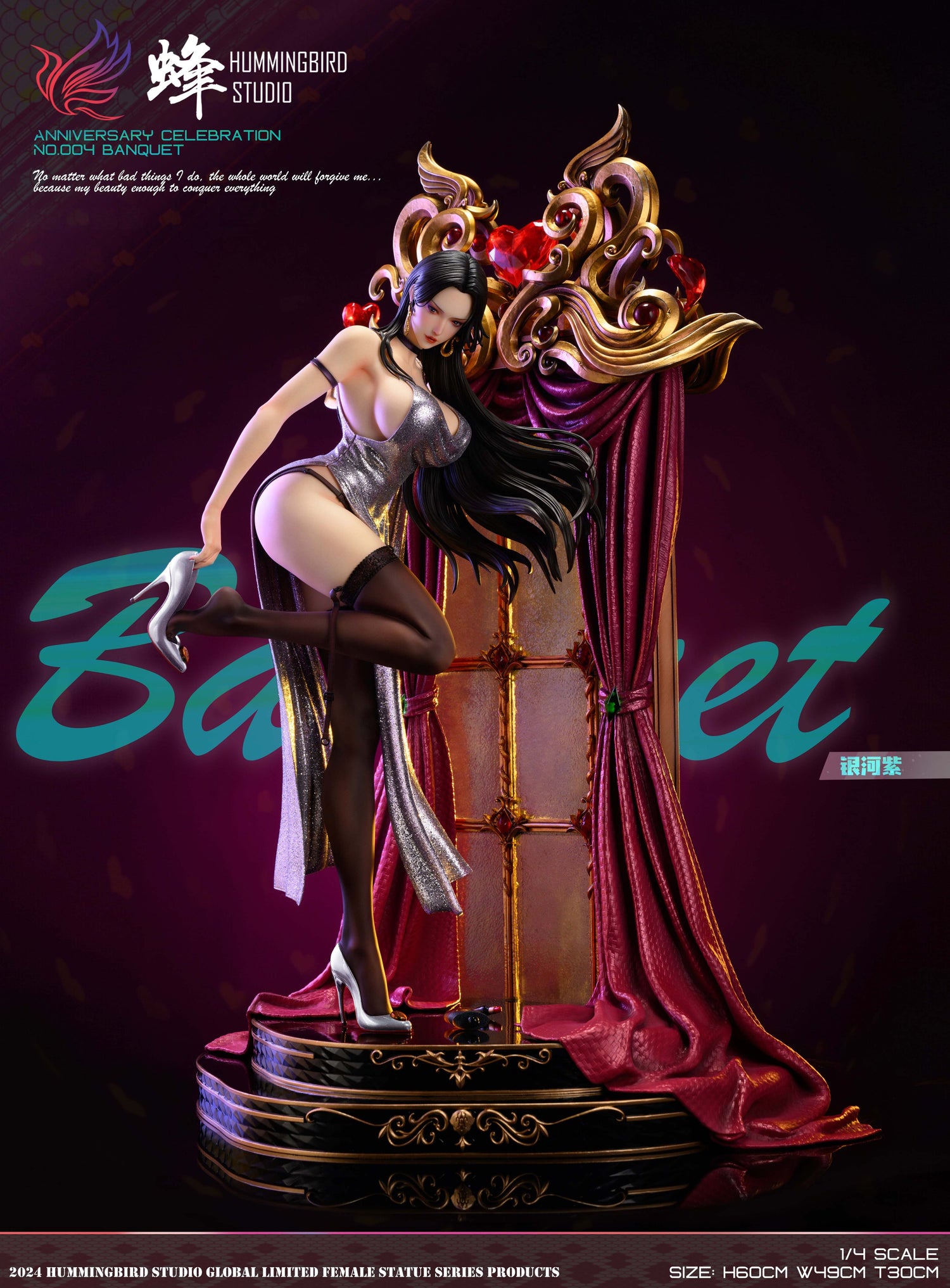 One Piece - Boa Hancock | 1:4 Resin Statue | von Hummingbird Studio