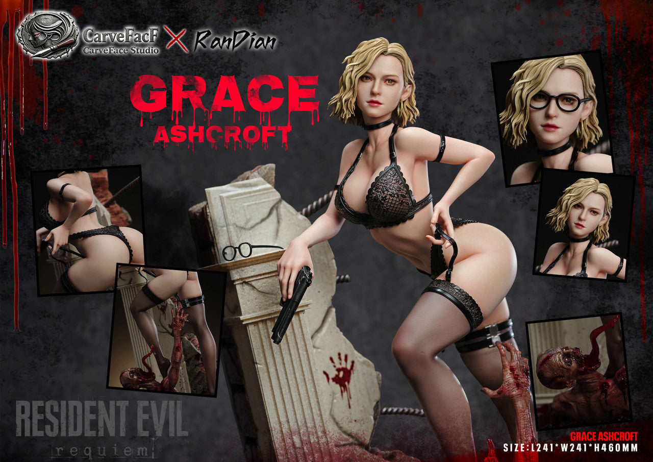 Resident Evil Requiem - Grace Ashcroft | 1:4 Resin Statue | by CarveFacF Studio x RanDian