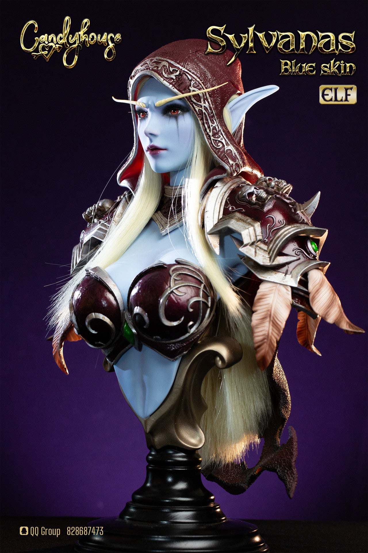 World of Warcraft - Sylvanas Windrunner | 1:3 Resin Bust | von Candyhouse Studio