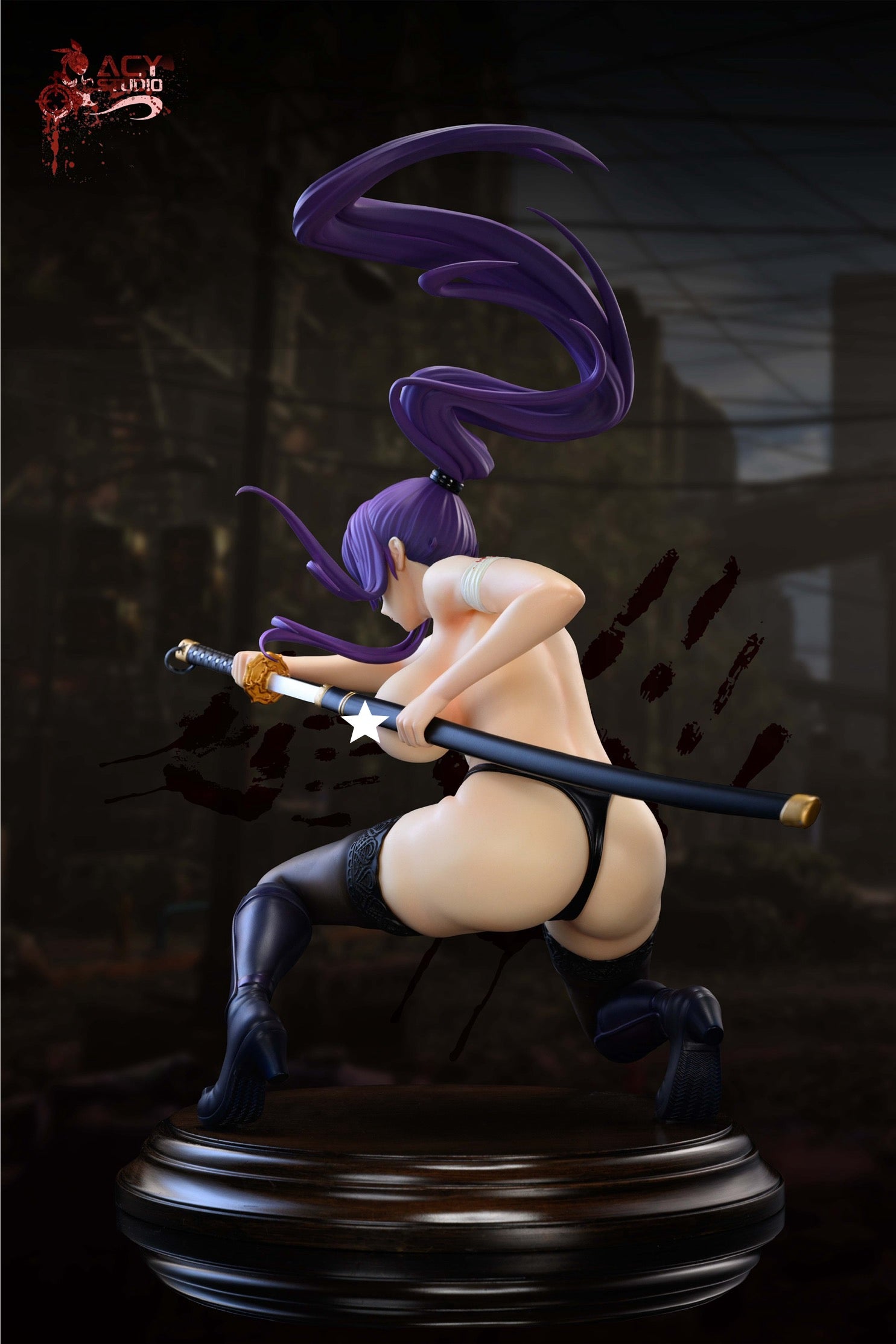 Highschool of the Dead - Busujima Saeko | 1:4 Resin Statue | von Acy Studio