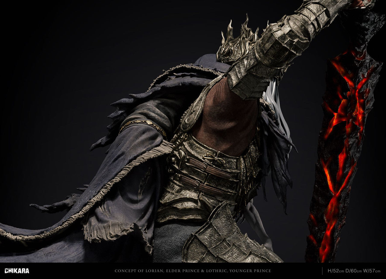Elden Ring - Prince Lorian & Lothric | 1:4 Resin Statue | by Chikara Studio