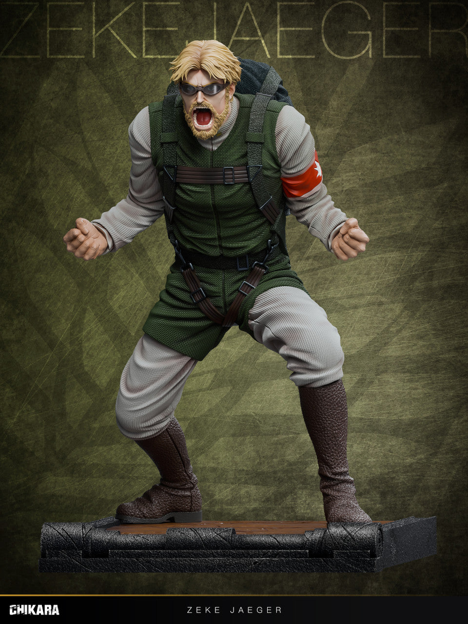 Attack on Titan - Zeke Jaeger | 1:6 Resin Statue | by Chikara Studio