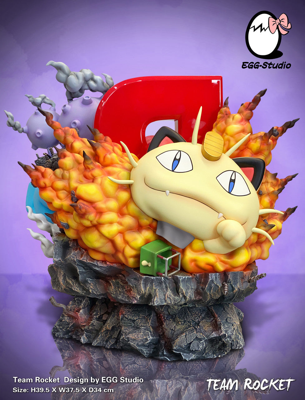 ポケモンガレージキット　Team Rocket フィギュア EGG Studio Pokemon - Team Rocket | Resin Statue | by EGG Studio