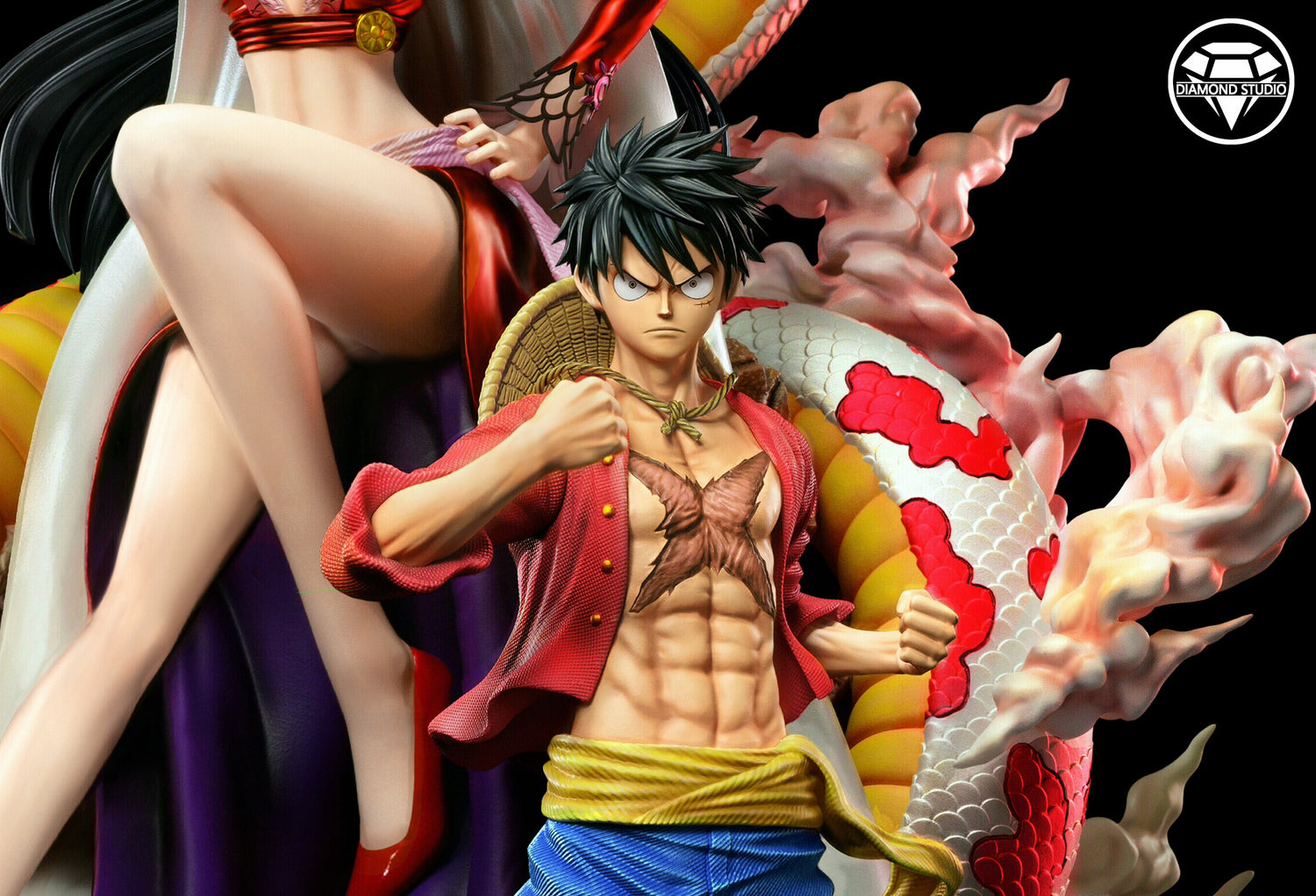 One Piece - Boa Hancock & Luffy | 1:6 Resin Statue | von Diamond Studio