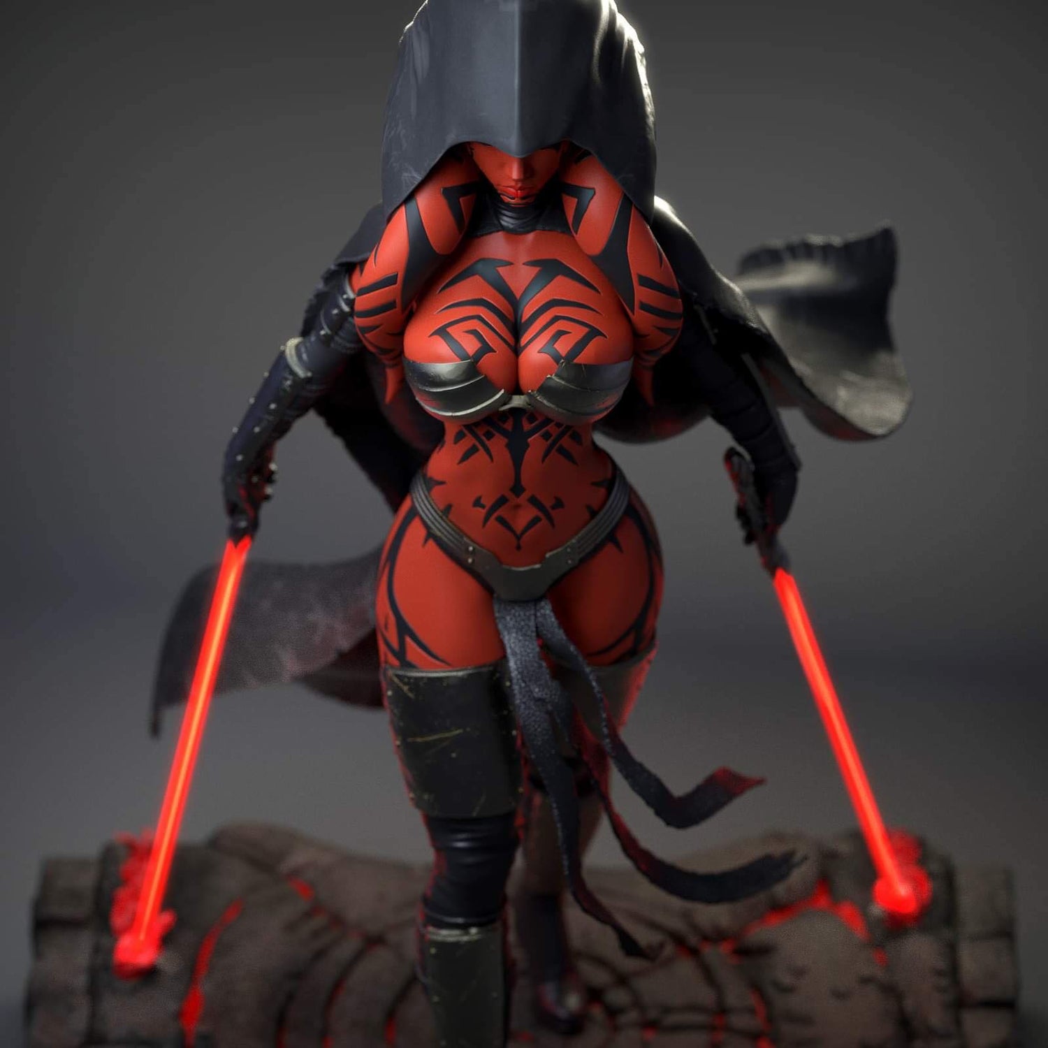 Star Wars - Darth Talon | 1:4 Resin Statue | von xionart