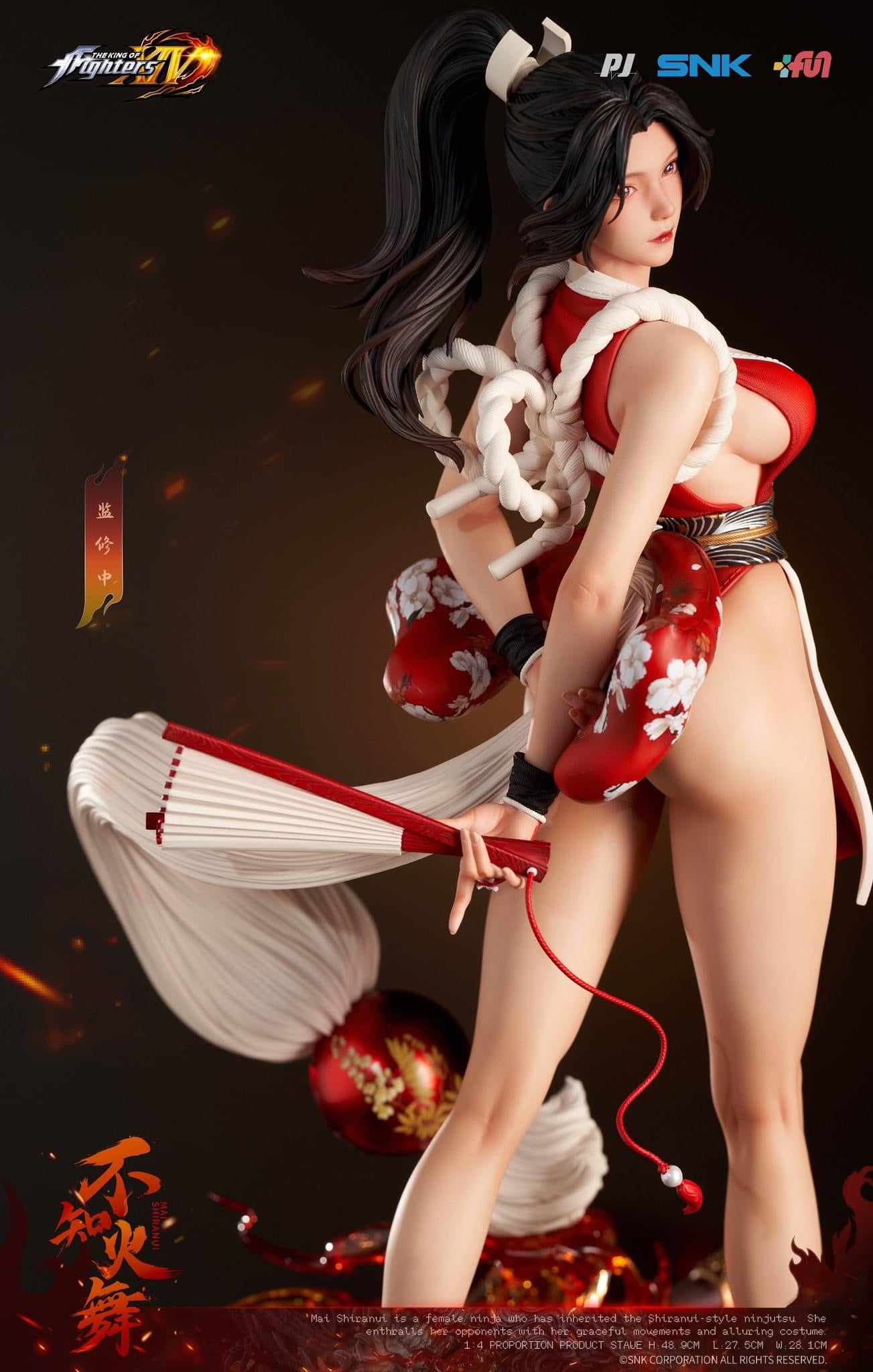 King of Fighters - Mai Shiranui / Luong | 1:4 Resin Statue | von PIJI Studio