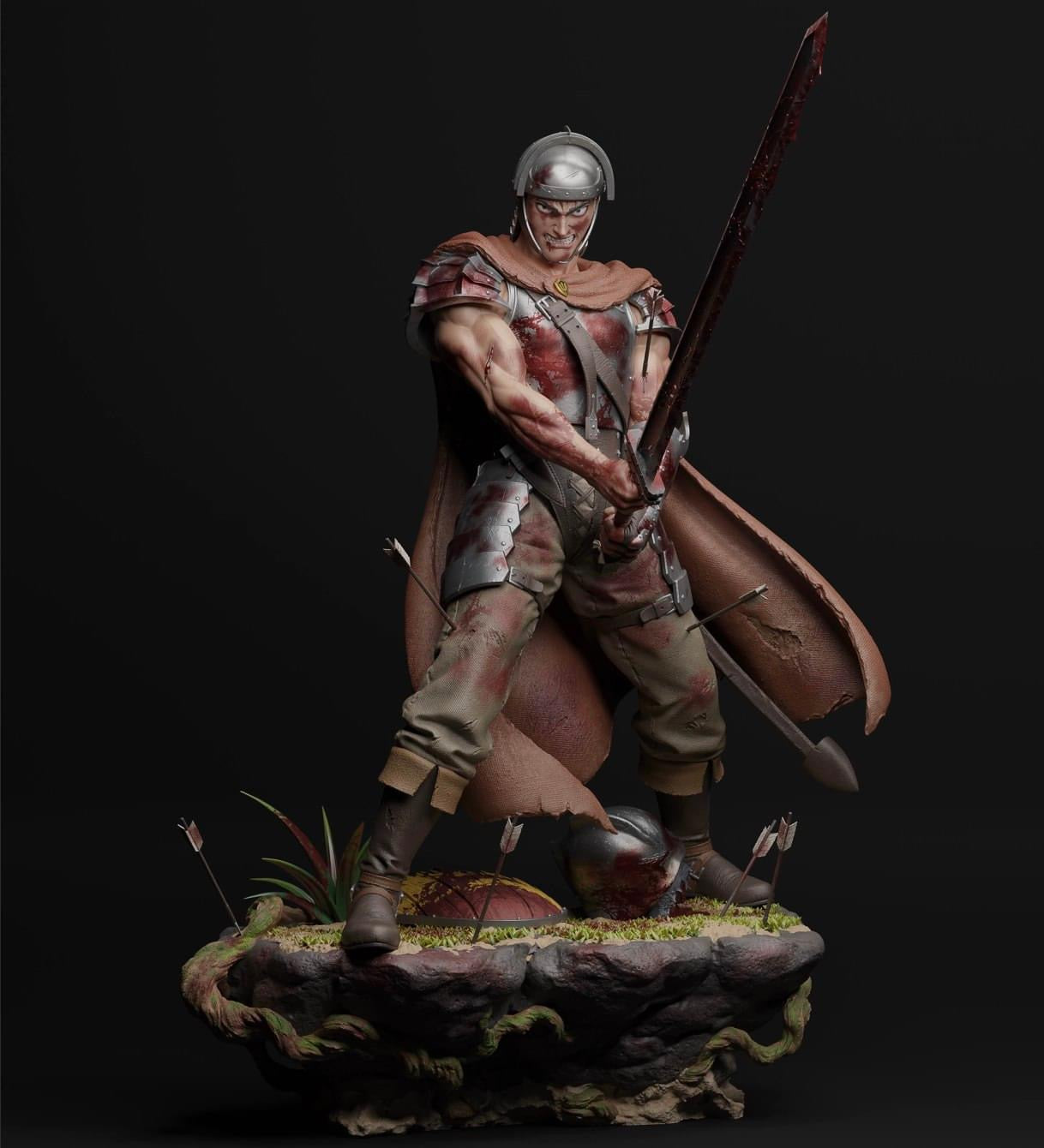 Berserk – Guts & Casca | 1:4 Resin Statue | von Player 1 Studio