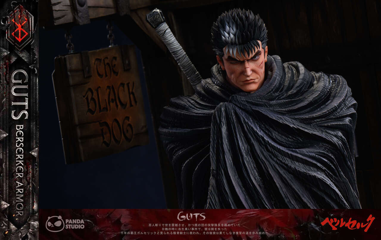 Berserk - Guts | 1:4 Resin Statue | by Panda Studio