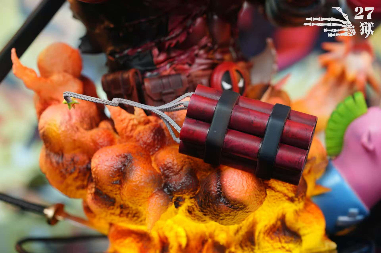 Marvel - DeadPool Bust | 1:3 Resin Statue | by 27abyss Studio