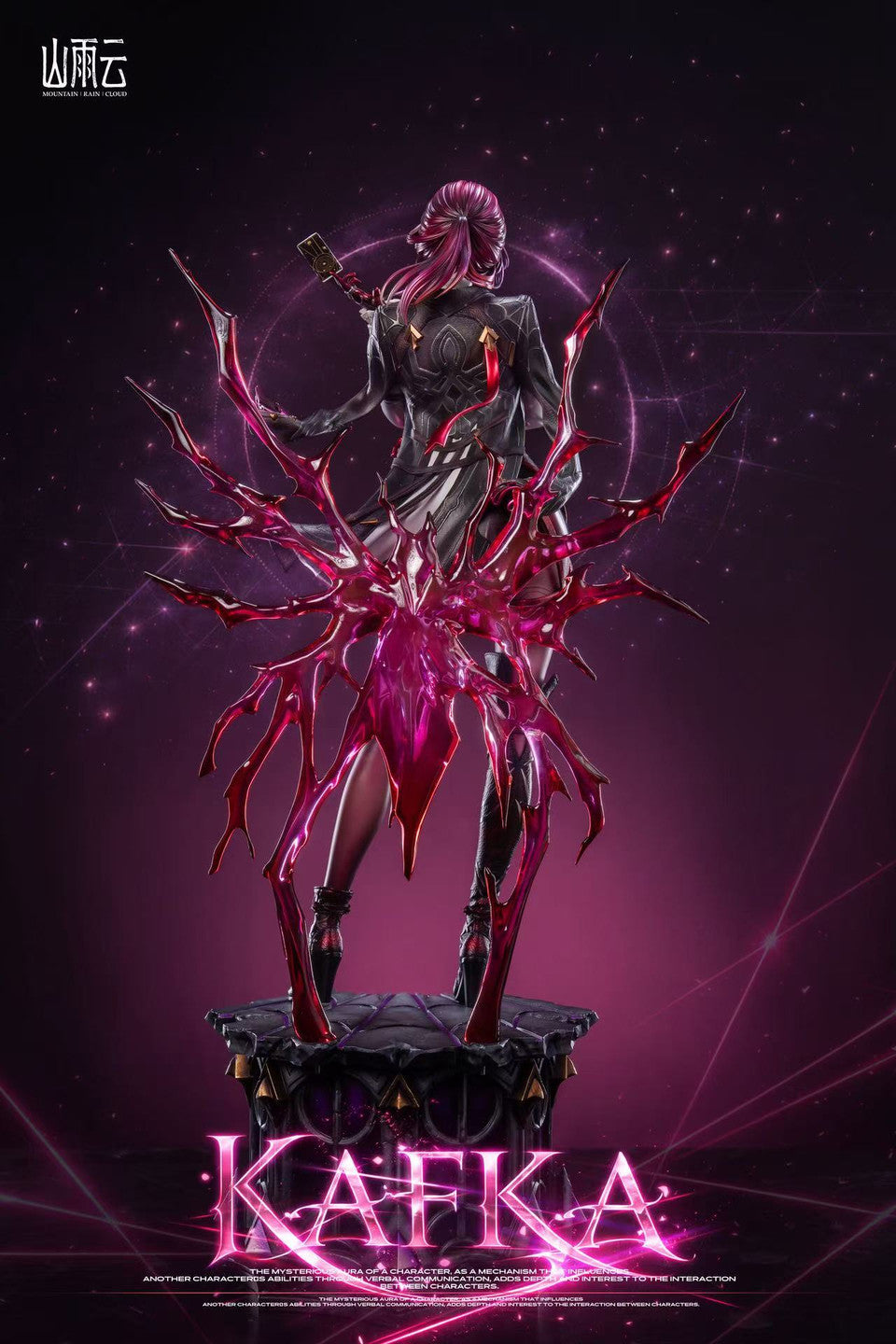 Honkai: Star Rail - Kafka | 1:4 Resin Statue | by Mountain Rain Cloud Studio