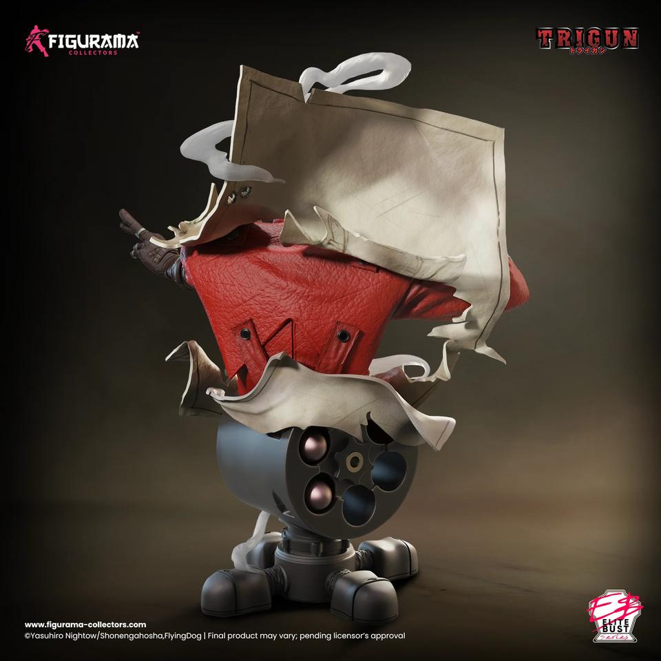 Trigun - Trigun Bust | 1:6 PVC Statue | by Figurama Studio