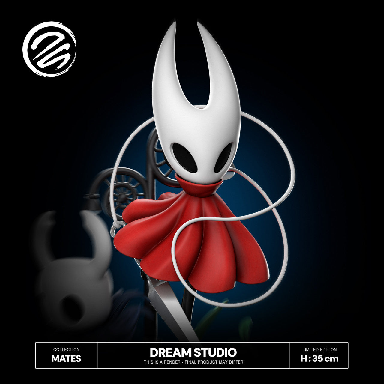 Hollow Knight - Hollow Knight and Hornet | Resin Statue | by Dream Studio