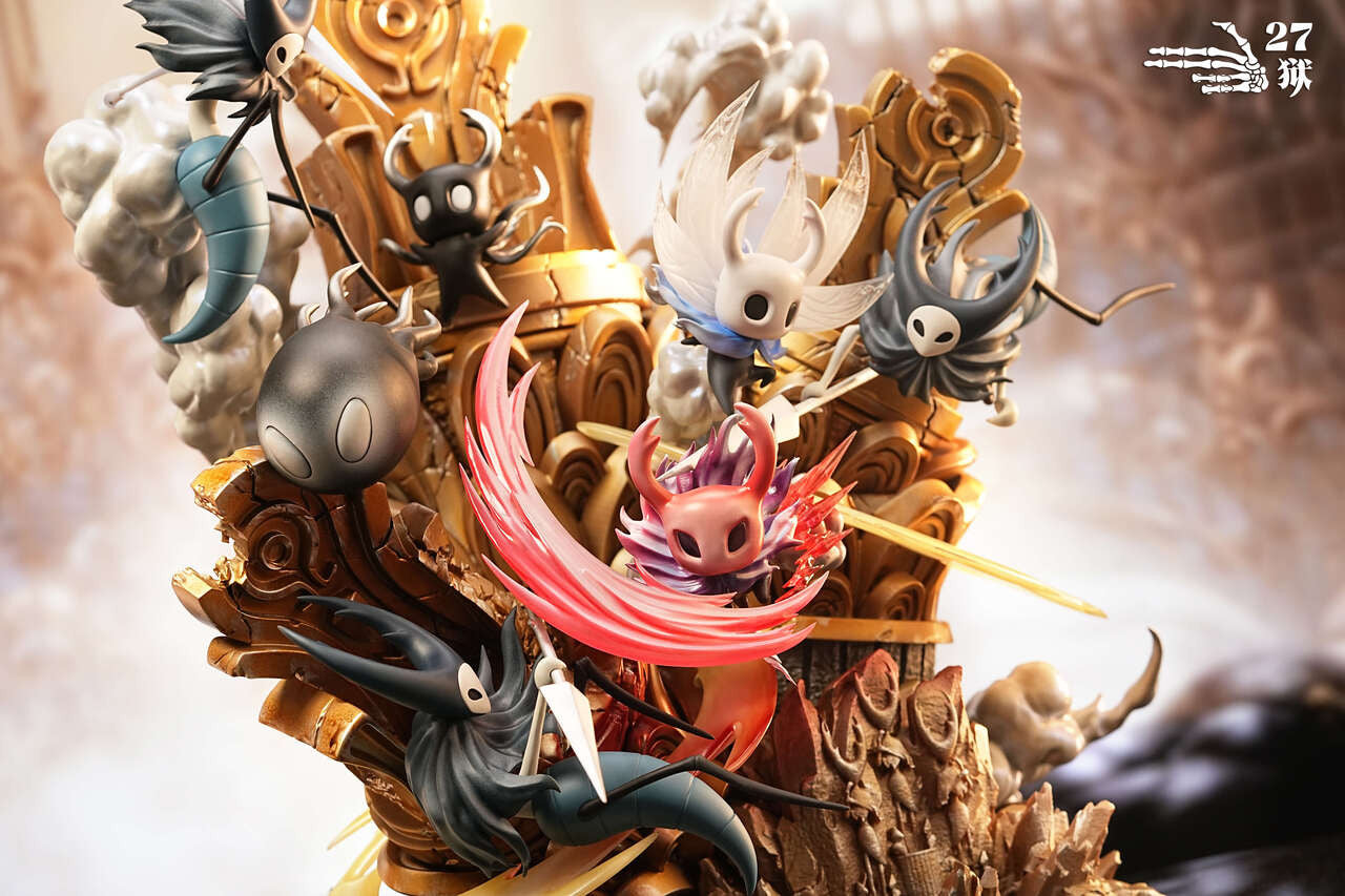Hollow Knight - 5 anniversary Sisters of battle Diorama | Resin Statue | by 27abyss Studio