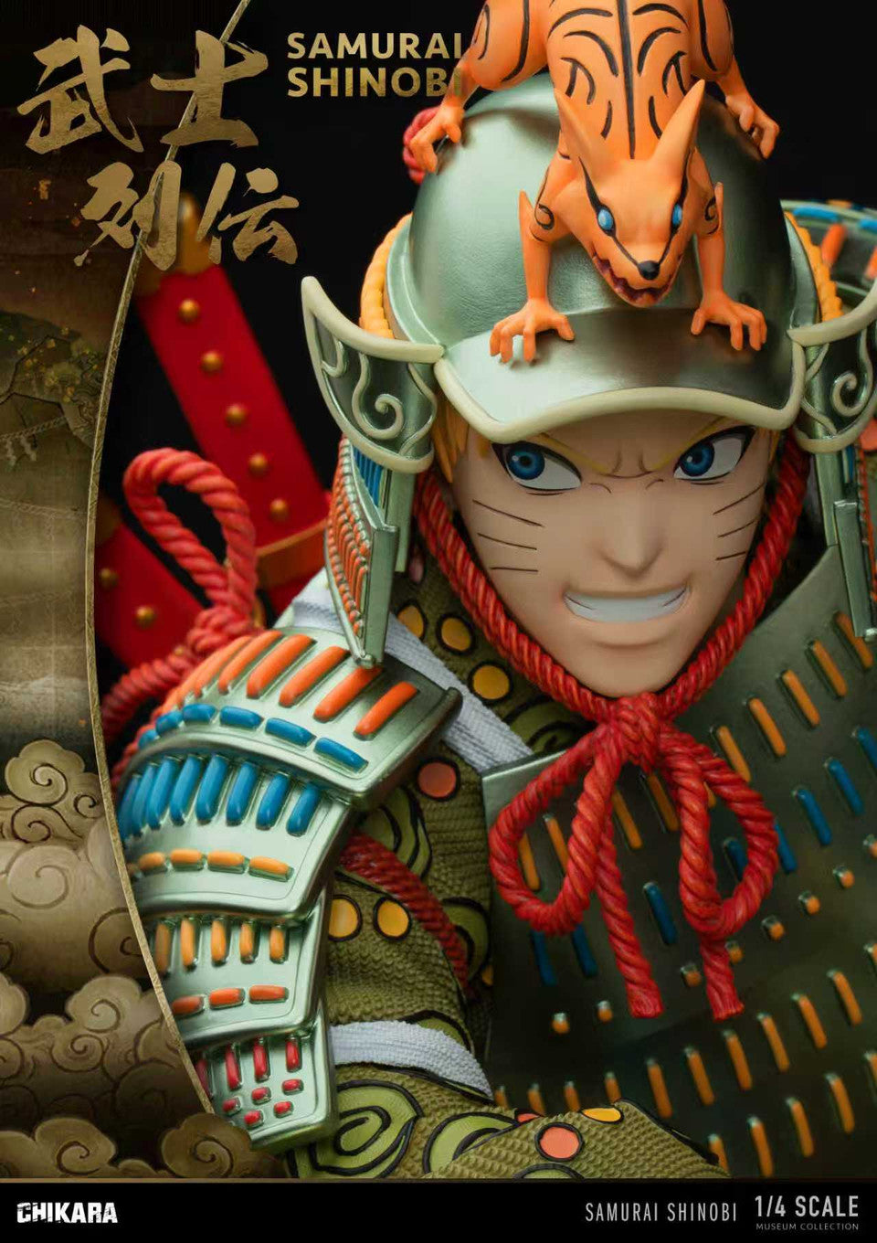 Nine tail Samurai | 1:4 Resin Statue | by Chikara Studio