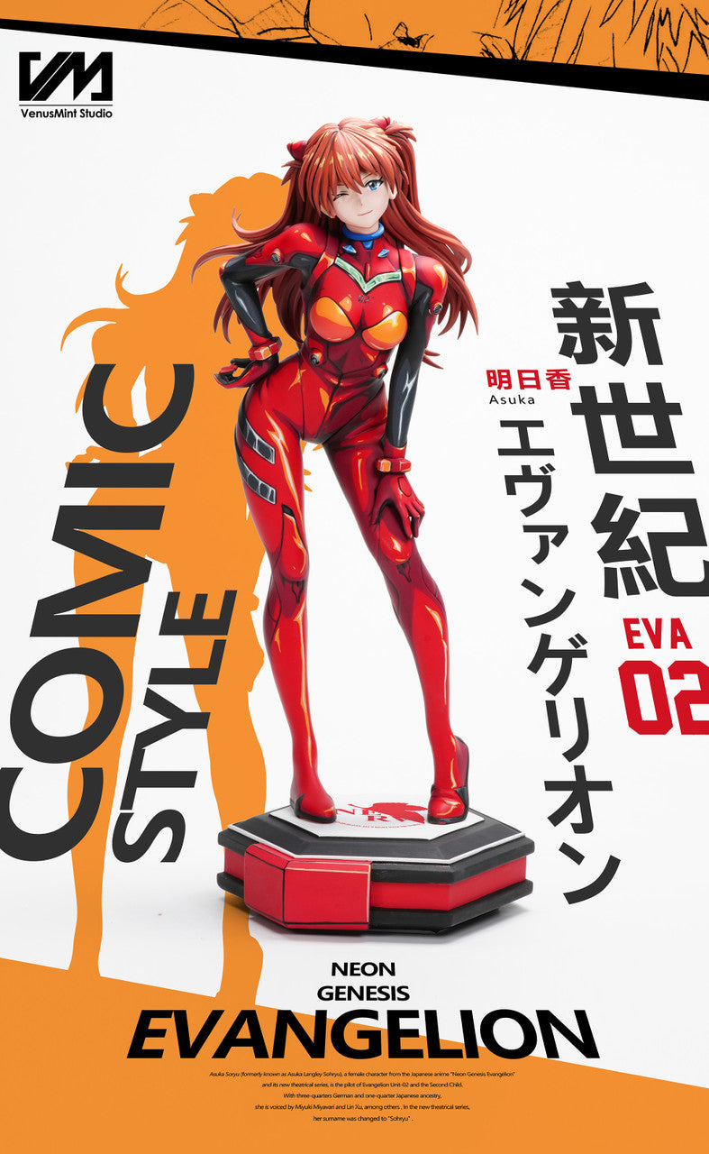 Neon Genesis Evangelion - Asuka | 1:4 Resin Statue | by Venus Mint Studio