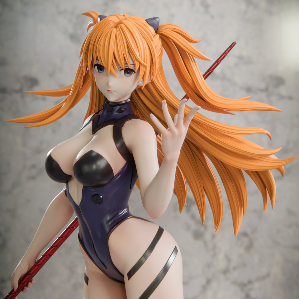 Neon Genesis Evangelion - Asuka | 1:4 Resin Statue | by HS Studio