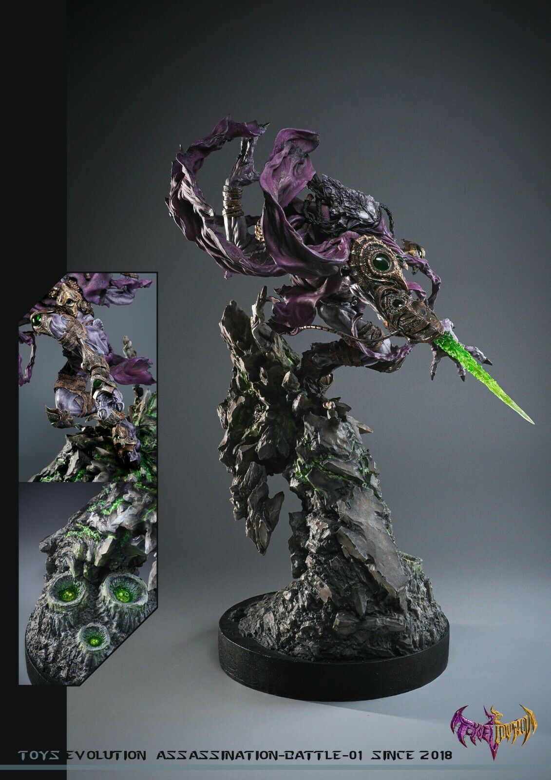 Starcraft - Zeratul vs Hydralisk | 1:4 Resin Statue | von Toys Evolution Studio